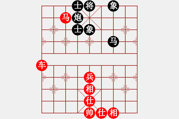 象棋棋譜圖片：軟件是豬(5段)-勝-akakaa(4段) - 步數(shù)：80 