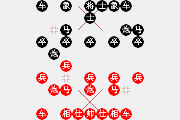 象棋棋譜圖片：jcleejj[1175172082] -VS- 云光[1115995682] - 步數(shù)：10 