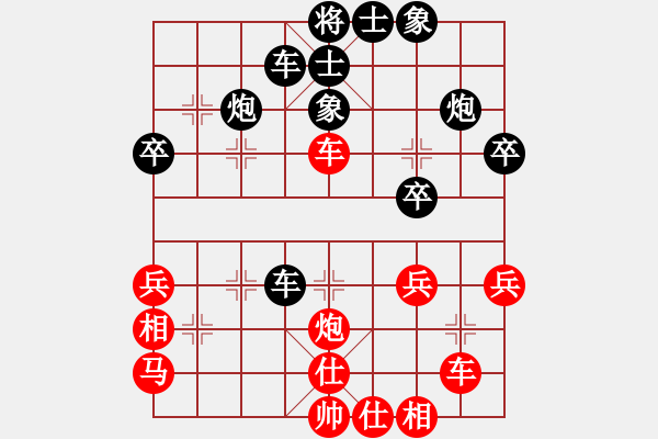 象棋棋譜圖片：辛莊棋協(xié)[2564739115] 勝 小卒過河[172578414] - 步數(shù)：40 