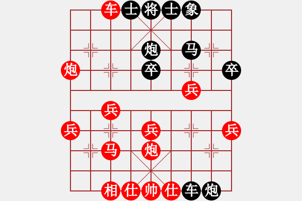 象棋棋譜圖片：集寧棋士(7段)-負(fù)-青島棄馬局(8段)中炮進(jìn)三兵對(duì)左炮封車轉(zhuǎn)列炮 紅七路馬 - 步數(shù)：30 