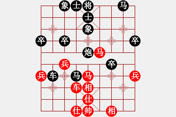 象棋棋譜圖片：〈.庝禰畩舊[紅] -VS- ★龍口浪子★[黑](3) - 步數(shù)：40 