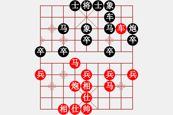 象棋棋譜圖片：錦州市隊(duì) 趙碩 勝 長(zhǎng)春市 劉龍 - 步數(shù)：30 