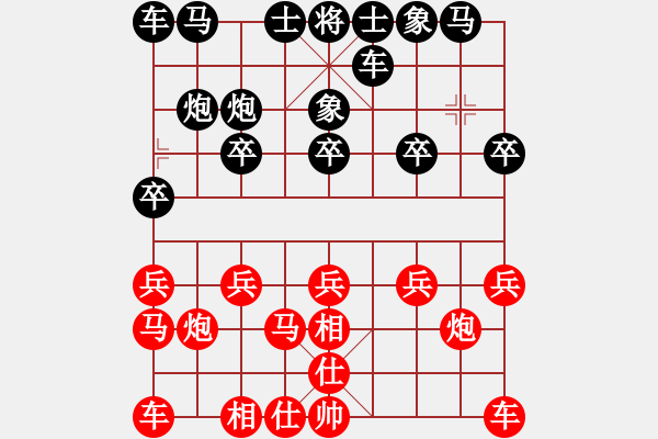 象棋棋譜圖片：09-08-19 愛吃西瓜[1166]-勝-東邪[1120] - 步數：10 