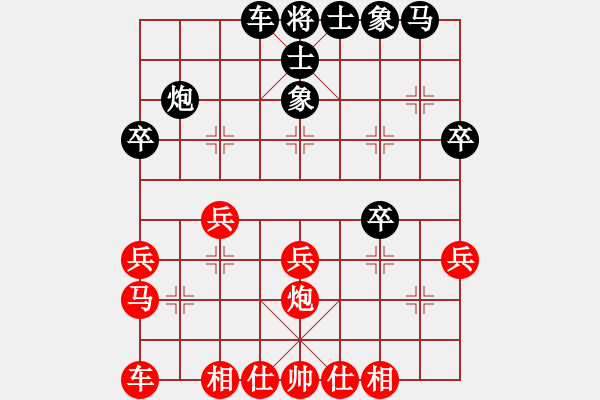 象棋棋譜圖片：金世光 先負(fù) 于幼華     - 步數(shù)：30 