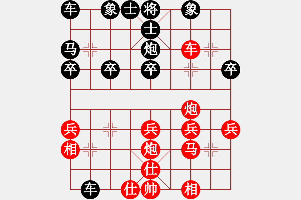 象棋棋譜圖片：順炮直車左炮巡河破橫車010 - 步數(shù)：0 