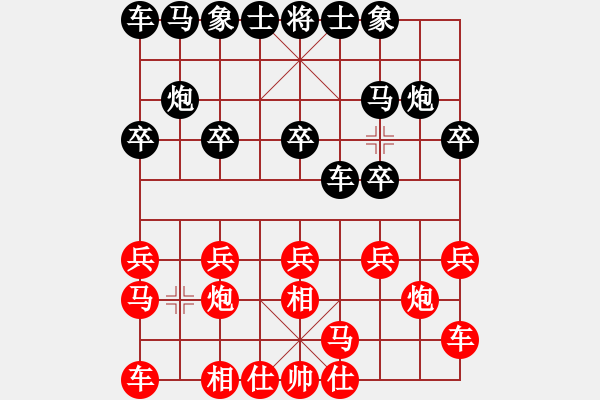 象棋棋譜圖片：太陽工會(huì) - 步數(shù)：10 