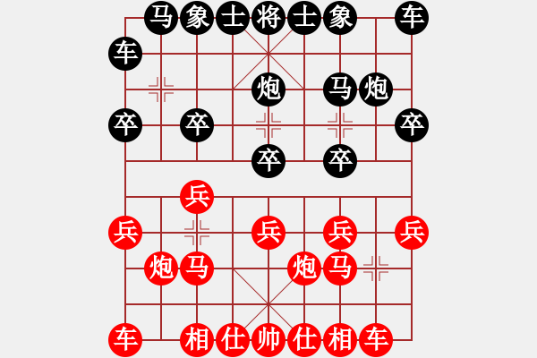 象棋棋譜圖片：木木[591298699] -VS- ryueifu[32669315] - 步數(shù)：10 