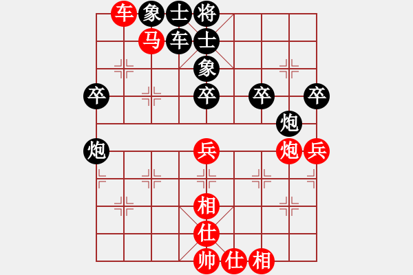 象棋棋譜圖片：超哥讓馬一實戰(zhàn)彩棋先勝花生遼棋迷 - 步數(shù)：60 