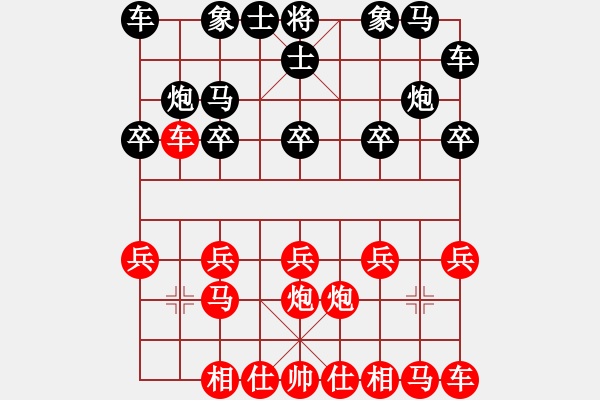 象棋棋譜圖片：中國象棋 - 步數(shù)：10 