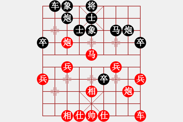 象棋棋譜圖片：小馬之徒(2段)-負(fù)-一棋萬殺(9段) - 步數(shù)：40 