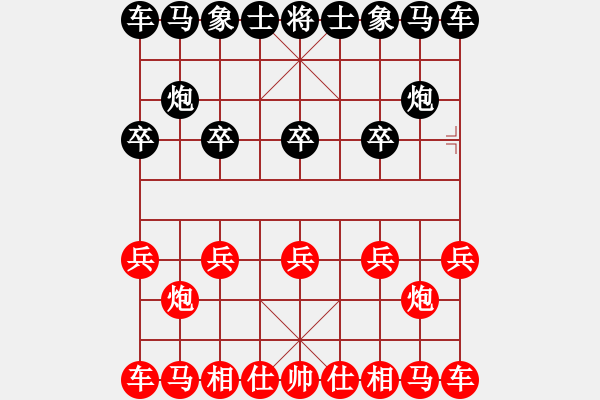 象棋棋譜圖片：大國手(9級)-勝-溫州高手(至尊) - 步數(shù)：0 