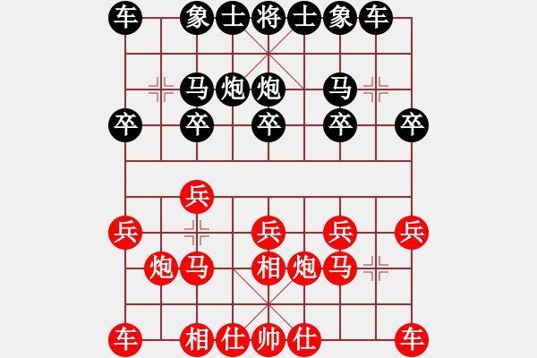 象棋棋譜圖片：洪門宜城李遠(yuǎn)林VS百花-浪子小飛(2015-12-22) - 步數(shù)：10 