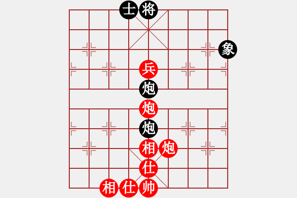 象棋棋譜圖片：中炮過(guò)河車互進(jìn)七兵對(duì)屏風(fēng)馬平炮兌車 紅五六炮 （黑士6進(jìn)5）    弈林小卒(3段)-勝-我就這么狂 - 步數(shù)：100 