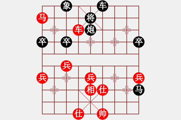 象棋棋譜圖片：五毒教主(6段)-負(fù)-新鄉(xiāng)一桿槍(5段)中炮過(guò)河車(chē)互進(jìn)七兵對(duì)屏風(fēng)馬左馬盤(pán)河 紅炮8進(jìn)3 - 步數(shù)：80 