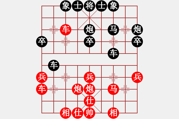 象棋棋譜圖片：3083232(太守) 勝 4081713(草民) - 步數(shù)：30 