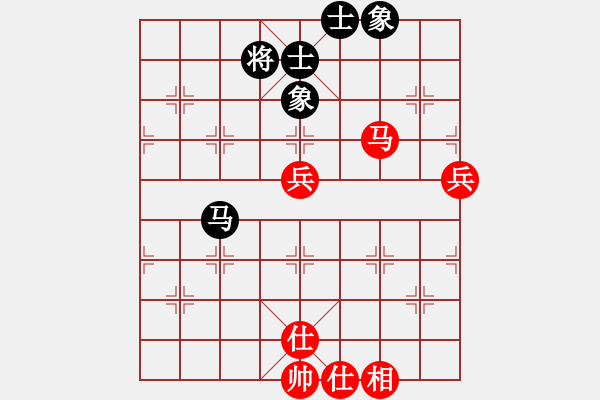 象棋棋谱图片：朱少钧 先和 赵玮 - 步数：88 