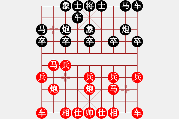 象棋棋譜圖片：弈行天地(地煞)-負(fù)-梁山北斗(風(fēng)魔) - 步數(shù)：10 