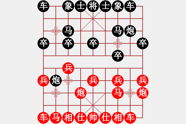 象棋棋譜圖片：甘肅朱進(jìn)余VS倚天高手(2016 8 15) - 步數(shù)：10 