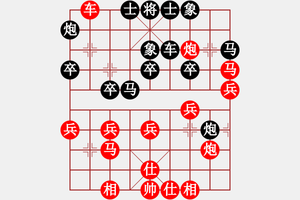 象棋棋譜圖片：云流(2舵)-和-thiensinh(0舵) - 步數：40 