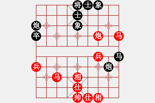 象棋棋譜圖片：云流(2舵)-和-thiensinh(0舵) - 步數：80 