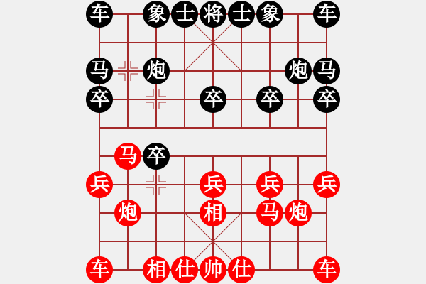 象棋棋譜圖片：人機對戰(zhàn) 2025-1-9 23:12 - 步數(shù)：10 