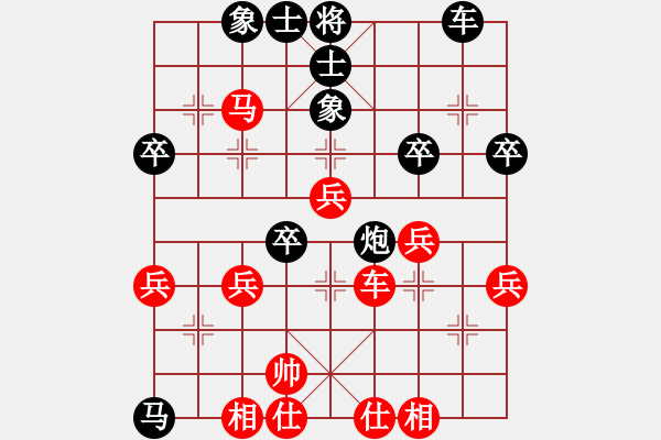 象棋棋譜圖片：《棄車(chē)棄炮，迅速入局！》甘肅群-范 雷【先負(fù)】寧波-戚文卿(2015-3-26弈于大師網(wǎng)高級(jí)棋室) - 步數(shù)：40 