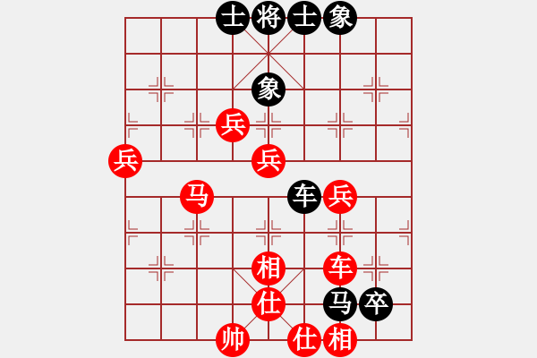 象棋棋譜圖片：去棋中論壇(月將)-勝-煮酒論棋雄(月將) - 步數(shù)：100 