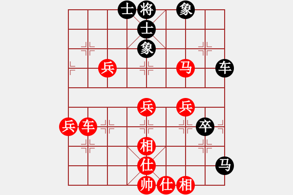 象棋棋譜圖片：去棋中論壇(月將)-勝-煮酒論棋雄(月將) - 步數(shù)：80 