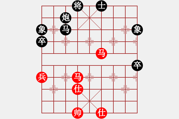 象棋棋谱图片：小木偶(9段)-和-神棋软件(人王) - 步数：120 