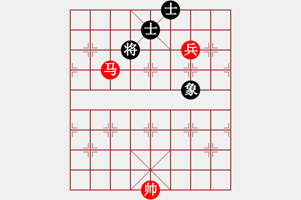 象棋棋譜圖片：第47局 馬低兵和單缺象 - 步數：0 