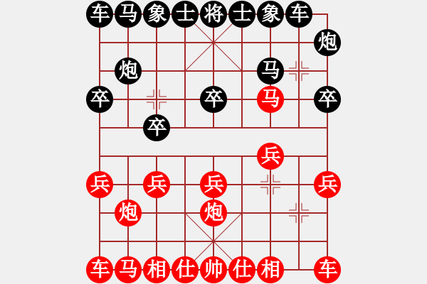 象棋棋譜圖片：象棋愛好者挑戰(zhàn)亞艾元小棋士 2024-12-11 - 步數(shù)：10 