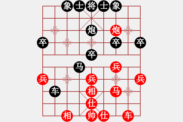 象棋棋譜圖片：順跑全集黑馬后藏車 紅補(bǔ)左士(三) - 步數(shù)：36 