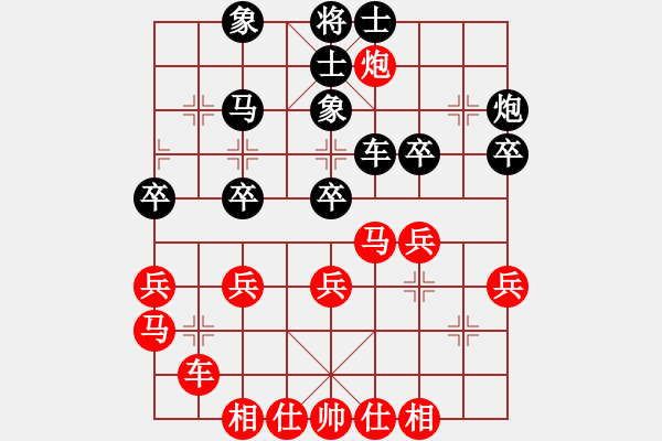 象棋棋譜圖片：wsdqkaaa(5r)-負(fù)-唯你橫刀(9段) - 步數(shù)：30 