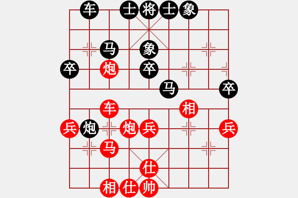 象棋棋譜圖片：崇拜小妹(9星)-負-鄂州范生旺(風(fēng)魔) - 步數(shù)：33 