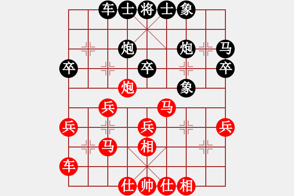 象棋棋譜圖片：殺馬王VS天地海東青(2013-3-30) - 步數(shù)：30 