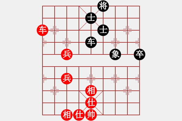 象棋棋譜圖片：心里(8段)-和-田井次郎(8段) - 步數(shù)：80 