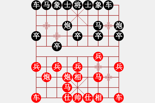 象棋棋譜圖片：mmuummee(9星)-勝-車九進(jìn)五(9星) - 步數(shù)：10 