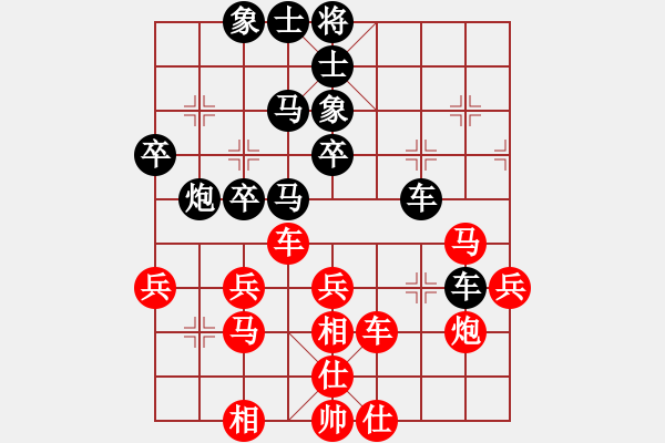 象棋棋譜圖片：馬文毅（先負(fù)）劉玉武 - 步數(shù)：40 