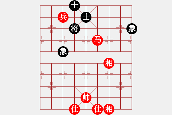 象棋棋谱图片：第66局　马低兵巧破士象全 - 步数：35 