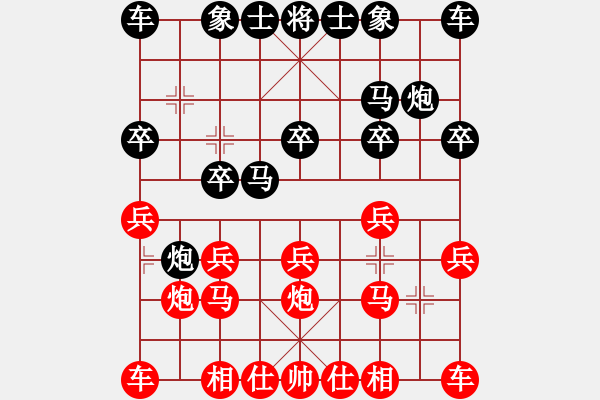 象棋棋譜圖片：[快15]浩軒爺 先勝 [快15]王進(jìn)民 - 步數(shù)：10 