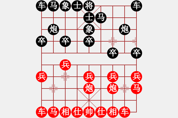 象棋棋譜圖片：一3-2浙江舟山傅萬國先勝宋城棋院王馬社區(qū)施祖根 - 步數(shù)：10 