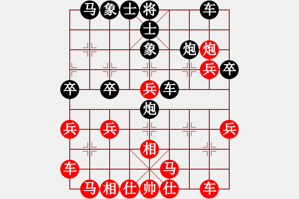 象棋棋譜圖片：湘鋼小周(天罡)-勝-廊坊市亞軍(風(fēng)魔) - 步數(shù)：30 