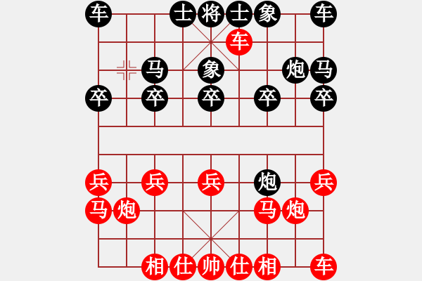 象棋棋譜圖片：低調(diào)華麗[503372658] -VS- 一眼萬年[562564532] - 步數(shù)：10 