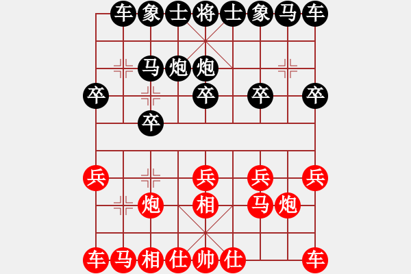 象棋棋譜圖片：三六零象棋(9段)-負(fù)-鄂州范惠明(7段) - 步數(shù)：10 