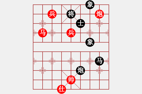 象棋棋譜圖片：五七炮進三兵對屏風(fēng)馬左炮封車（旋風(fēng)12層先勝巫師大師級） - 步數(shù)：120 