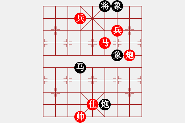 象棋棋譜圖片：五七炮進三兵對屏風(fēng)馬左炮封車（旋風(fēng)12層先勝巫師大師級） - 步數(shù)：140 