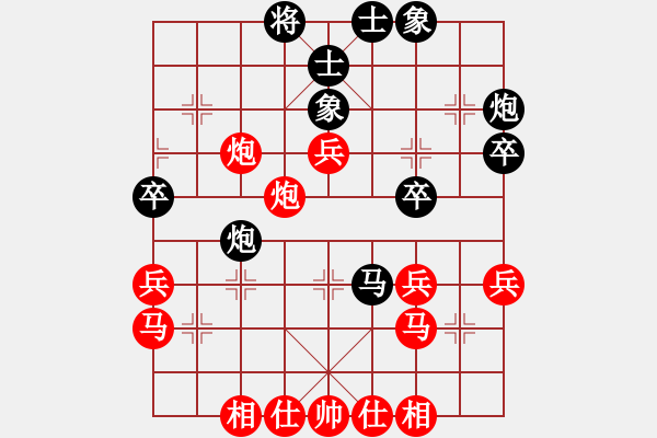 象棋棋譜圖片：bbboy002（業(yè)8-2） 先勝 鄧懷軍（業(yè)8-3） - 步數(shù)：40 