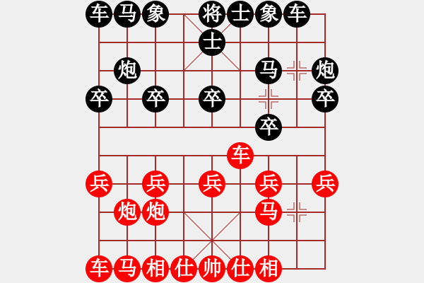 象棋棋譜圖片：tuannhi(4星)-和-阿爾法狐(9星) - 步數(shù)：10 