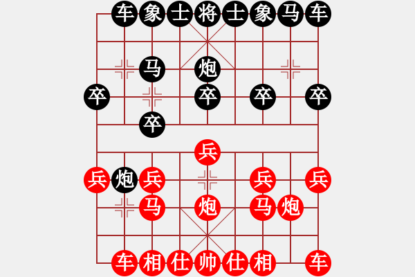 象棋棋譜圖片：紅孔雀(6段)-負(fù)-田村正和(7段) - 步數(shù)：10 