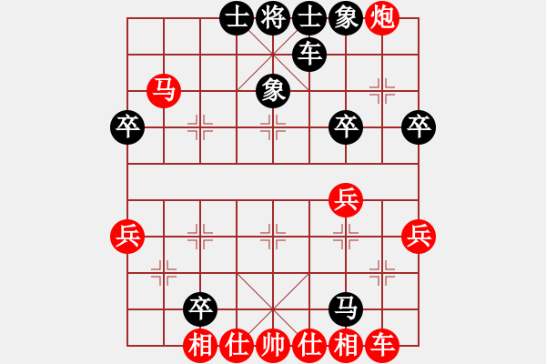 象棋棋譜圖片：chaphotai(9段)-負-吳鉤霜雪明(7段) - 步數(shù)：40 